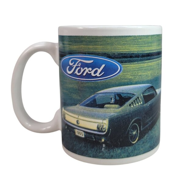 Ford Mustang Mug 1965 License Plate Classic Sport Car Offically Licensed Vintage - Picture 4 of 10